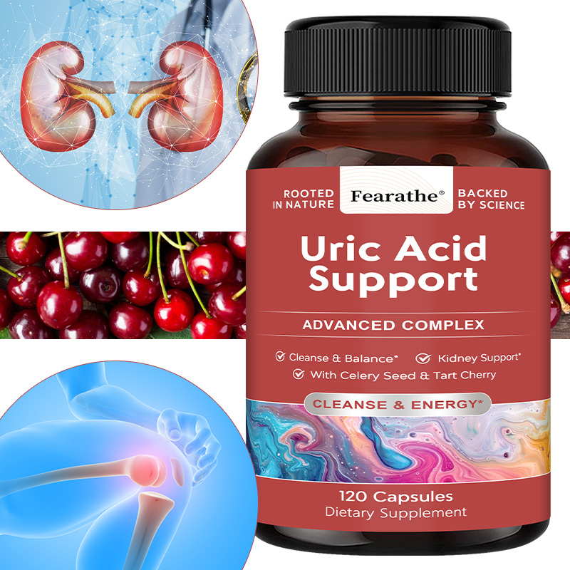 Green Herbal Wellness - Herbal Uric Acid Support Capsules -
