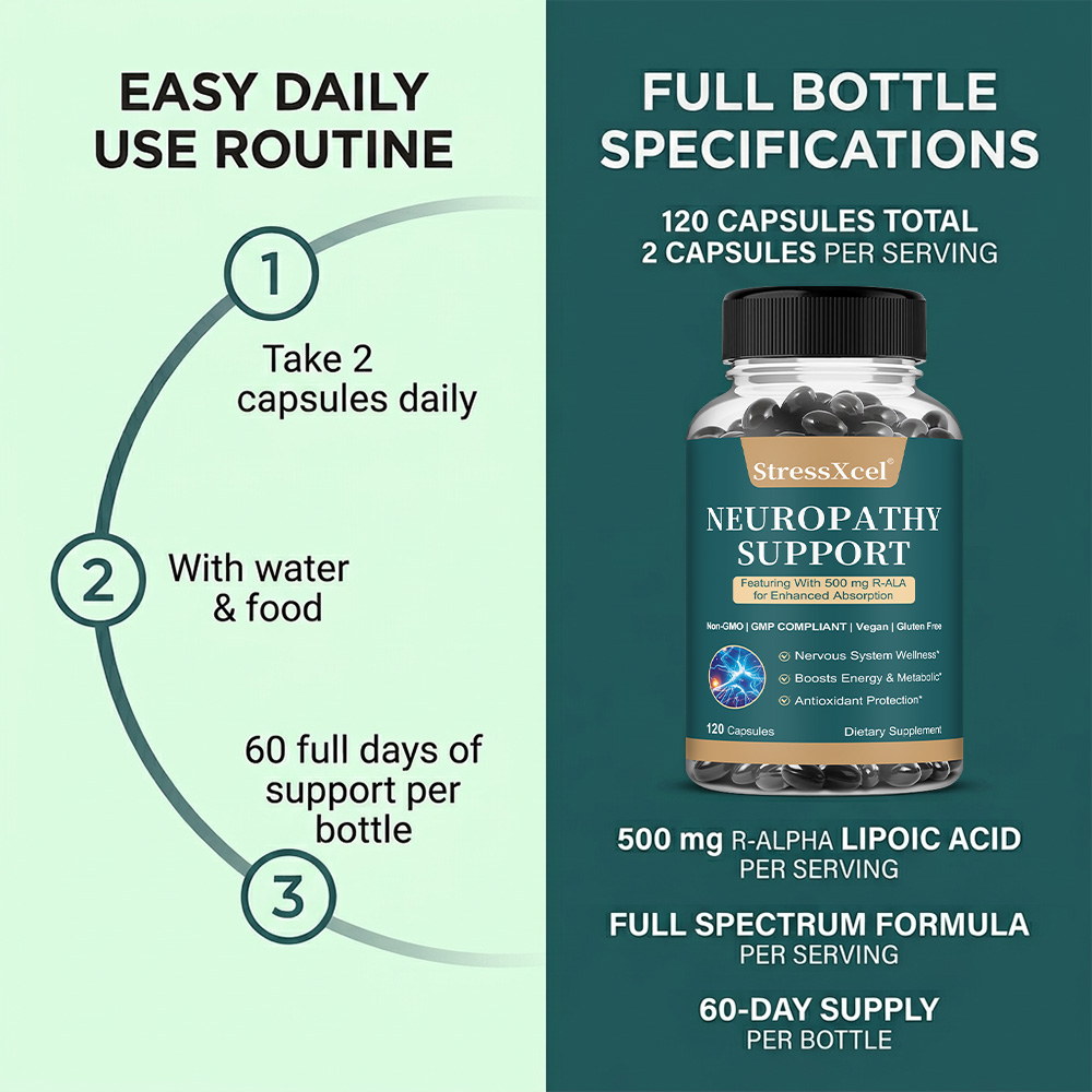 Neuropathy Capsules, Herbal Bl - Herbal Wellness Blend 评论和价格
